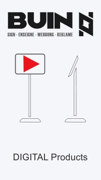 DIGITAL Products - DISPLAY - BUIN SIGN - Producer - Wholesale - Price - Display Products