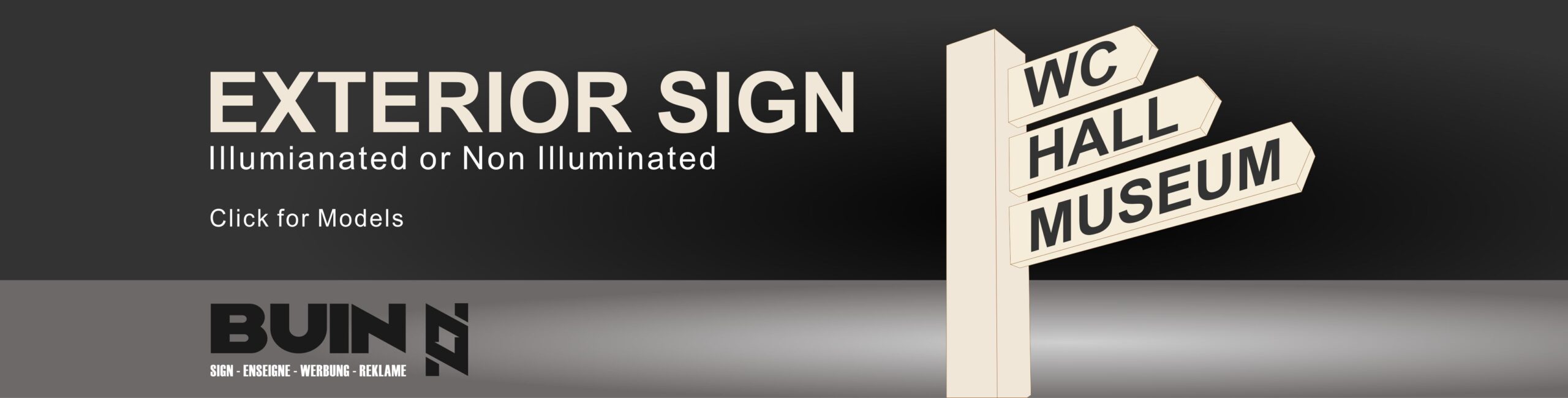 EXTERIOR SIGN | Exterior Sign Models | Exterior Sign Producer - Sign Maker | Exterior Sign Producer - Wholesale Exterior Sign Producer | BUIN SIGN | Sign Maker - Illuminated Exterior Signs | inan reklam