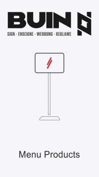 Menu Products - DISPLAY - BUIN SIGN - Producer - Wholesale - Price - Display Products