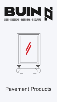 Pavement Products - DISPLAY - BUIN SIGN - Producer - Wholesale - Price - Display Products