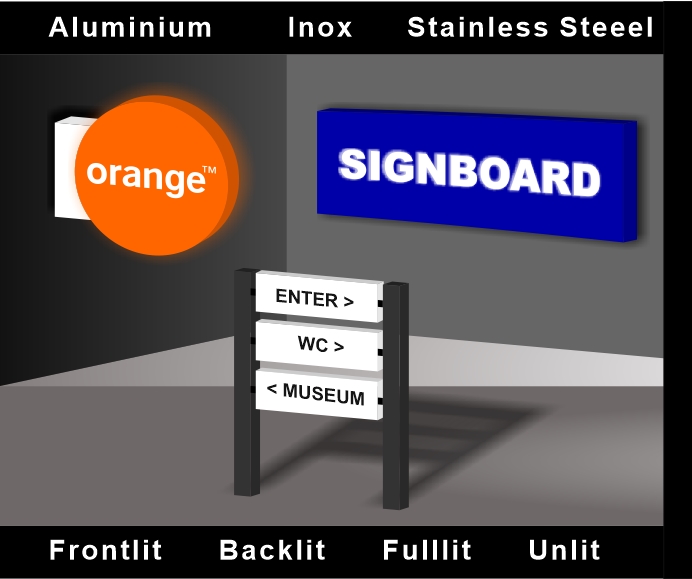 SIGNS - Signboard Flag Sign Exterior Signs Buin Sign iNAN REKLAM