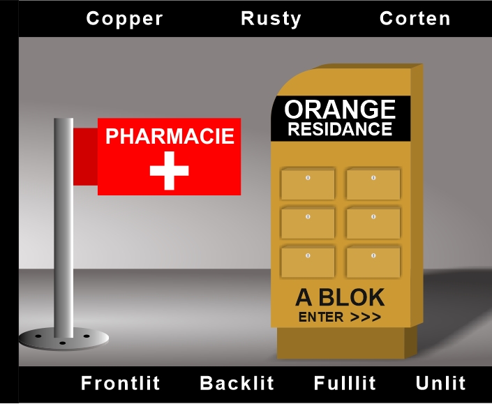 SIGNS - Signboard Flag Sign Exterior Signs Buin Sign iNAN REKLAM